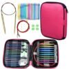 Interchangeable Knitting Needle Set – Complete Kit with Storage Case